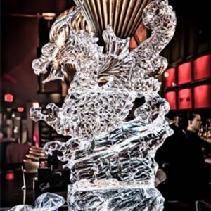 Dragon Ice Sculpture Luge