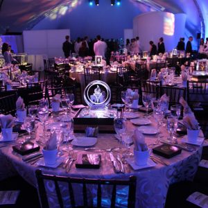 Providence College Table Centerpieces
