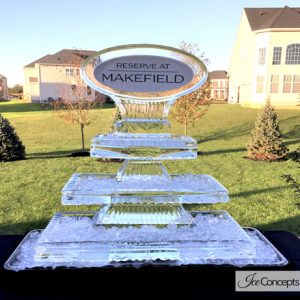 Toll Brothers Sales Event Ice Carving