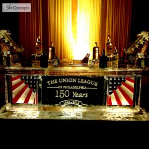 Union League Stars and Stripes Ice Bar