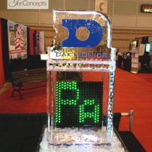 Daktronics Light Board Frozen In Ice - 20” x 50”, 1.5 Blocks
